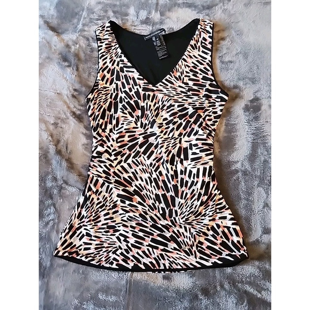 White House Black Market Sleeveless Top Size XS V Neck
